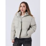 Project x paris doudoune matelass  capuche couleur - gris fum, taille - s