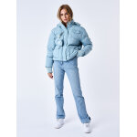 Project x paris doudoune matelasse courte couleur - bleu vert, taille - m