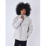 Project x paris doudoune  poches et capuche couleur - greige, taille - s