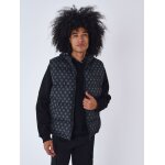 Project x paris doudoune sans manches all over monogramme couleur - noir, taille - l