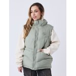 Project x paris doudoune sans manches  capuche vague couleur - olive, taille - l