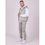 Project x paris gilet sans manche basic couleur - vert d'eau, taille - xl Project x paris gilet sans manche basic couleur - vert d'eau, taille - xl