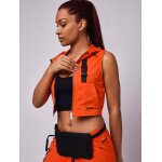 Project x paris gilet sans manche couleur - orange, taille - xl