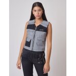 Project x paris gilet sans manches utility coutures contrastes empicement mesh couleur - rflchissant, ...