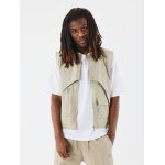 Project x paris gilet superposer couleur - gris fum, taille - xl