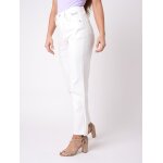 Project x paris jean droit vas avec fente couleur - blanc, taille - xs