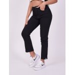 Project x paris jean droit vas avec fente couleur - noir, taille - m