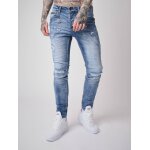 Project x paris jean skinny effet us et gratt couleur - bleu, taille - 29