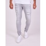 Project x paris jean skinny effet us� gris 30