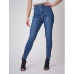 Project x paris jean skinny fit taille haute bleu 40