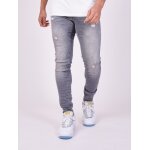 Project x paris jean skinny gris delav� gris 28