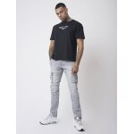 Project x paris jean slim poche côté surpiqure biker couleur - gris clair, taille - 28 Project x paris jean slim poche côté surpiqure biker couleur - gris clair, taille - 28