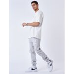 Project x paris jogg jean déchiré avec trous couleur - gris clair, taille - 31 Project x paris jogg jean déchiré avec trous couleur - gris clair, taille - 31