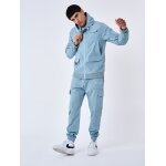 Project x paris pantalons cargo avec empicement bleu brume xl