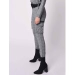 Project x paris pantalon à carreaux à zips couleur - noir, taille - m Project x paris pantalon à carreaux à zips couleur - noir, taille - m