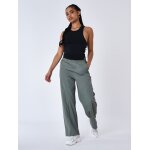 Project x paris pantalon droit  dcoupes couleur - kaki, taille - s