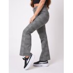 Project x paris pantalon vas motif carreaux couleur - gris clair, taille - xs