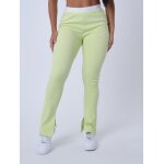 Project x paris pantalon flare ourlet fendu couleur - jade, taille - s
