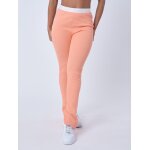 Project x paris pantalon flare ourlet fendu couleur - pche, taille - m