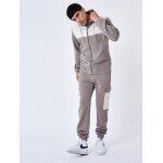 Project x paris pantalon de jogging bi - matire a poches couleur - taupe, taille - s
