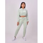 Project x paris pantalon de jogging en velours couleur - vert d'eau, taille - l