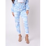 Project x paris pantalon style paper bag bleu xs