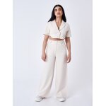 Project x paris pantalon style tailleur couleur - ivoire, taille - m