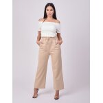 Project x paris pantalon wide leg beige m