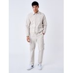Project x paris pantalon workwear multipoches beige crme xl
