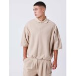 Project x paris polo boxy couleur - beige, taille - l