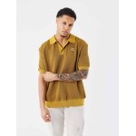 Project x paris polo preppy textur couleur - taupe, taille - s