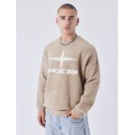 Project x paris pull unisexe col rond essentials couleur - taupe, taille - xxl