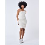 Project x paris robe asymtrique a bretelles couleur - greige, taille - m