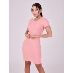 Project x paris robe côtelée manche courte couleur - rose, taille - m Project x paris robe côtelée manche courte couleur - rose, taille - m