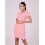 Project x paris robe c�tel�e manche courte rose xs