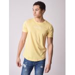 Project x paris t - shirt basic broderie logo jaune pastel xs