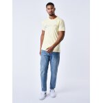 Project x paris t - shirt basic full logo arc - en - ciel broderie jaune pastel s