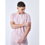 Project x paris t - shirt basic full logo broderie couleur - rose drage, taille - l
