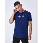 Project x paris t - shirt basique en coton couleur - bleu nuit, taille - s