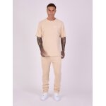 Project x paris t - shirt bicolore style maille beige xs