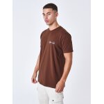 Project x paris t - shirt brodé logo signature couleur - marron, taille - s Project x paris t - shirt brodé logo signature couleur - marron, taille - s