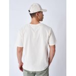 Project x paris t - shirt c?ur bris� cr�me camel s