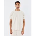 Project x paris t - shirt col montant maille couleur - craie, taille - s Project x paris t - shirt col montant maille couleur - craie, taille - s