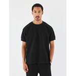 Project x paris t - shirt col montant maille couleur - noir, taille - s