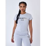Project x paris t - shirt col rond couleur - bleu glacier, taille - s