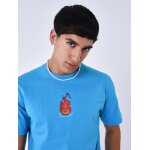 Project x paris t - shirt emoji bleu azur s