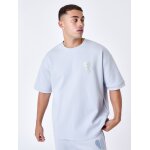 Project x paris t - shirt �pais c?ur bris� bleu givr� s