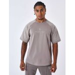 Project x paris t - shirt � manches all over labyrinthe taupe xs