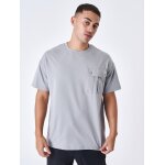 Project x paris t - shirt � poche contrast� gris anthracite s