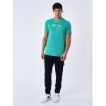 Project x paris t - shirt signature broderie relief vert jade m